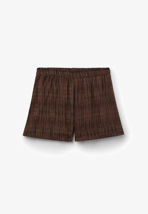 Tezenis, HIGH-WAISTED LIGHTWEIGHT - Shorts - brown