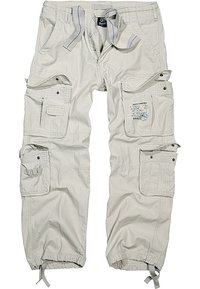 PURE VINTAGE - Pantaloni cargo - white