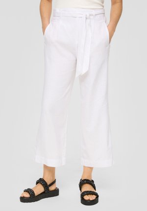 s.Oliver CULOTTE - Trousers - weiß