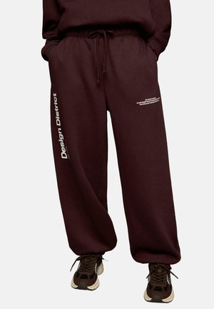 JOGGERS - Tracksuit bottoms - bordeaux
