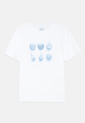 WOMENS APPLES AND PEARS - T-Shirt print - white
