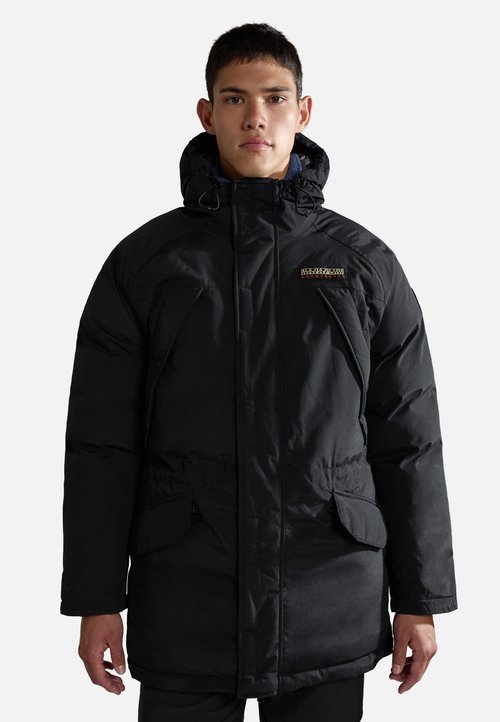 Schott Parka - black/noir - ZALANDO.FR