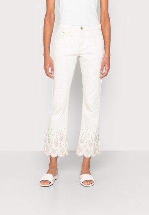 ROSA - Flared jeans - eggnog