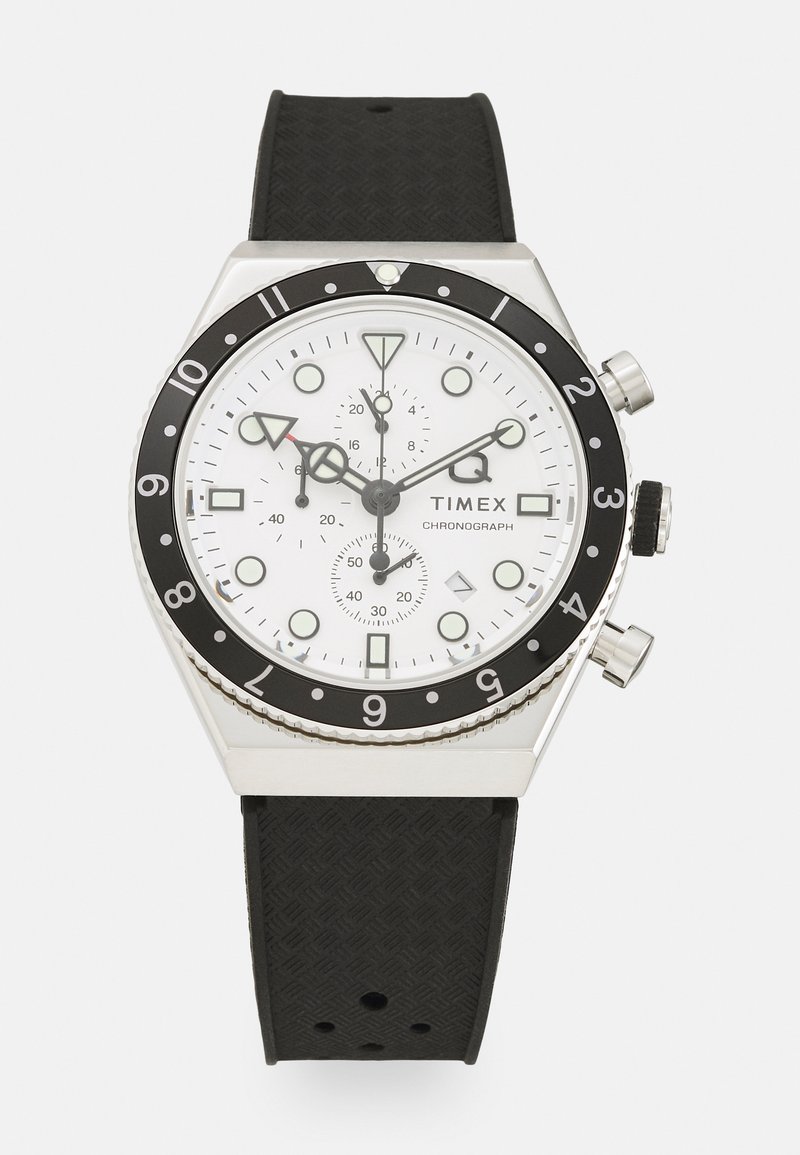 Timex MENS Q - Kronograafkell - black/white