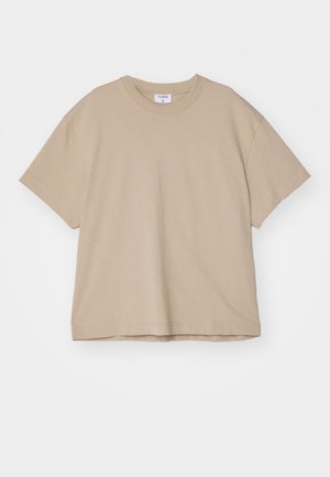Filippa K OVERSIZED TEE - Jednoduché tričko - taupe