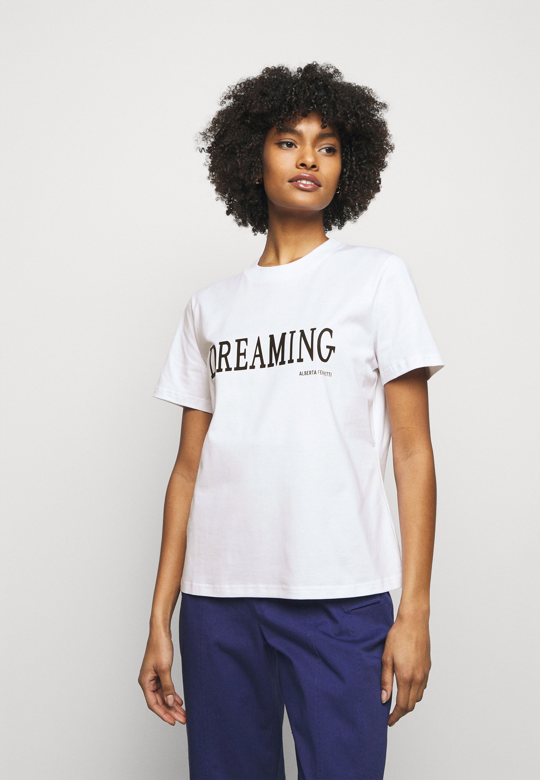 ALBERTA FERRETTI T-SHIRT BIANCO