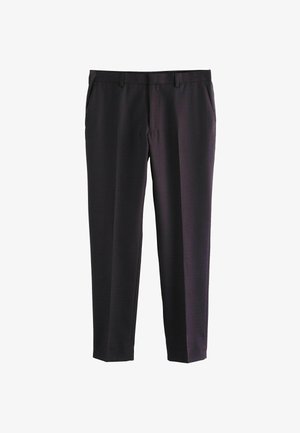 TEXTURED - Öltönynadrág - red