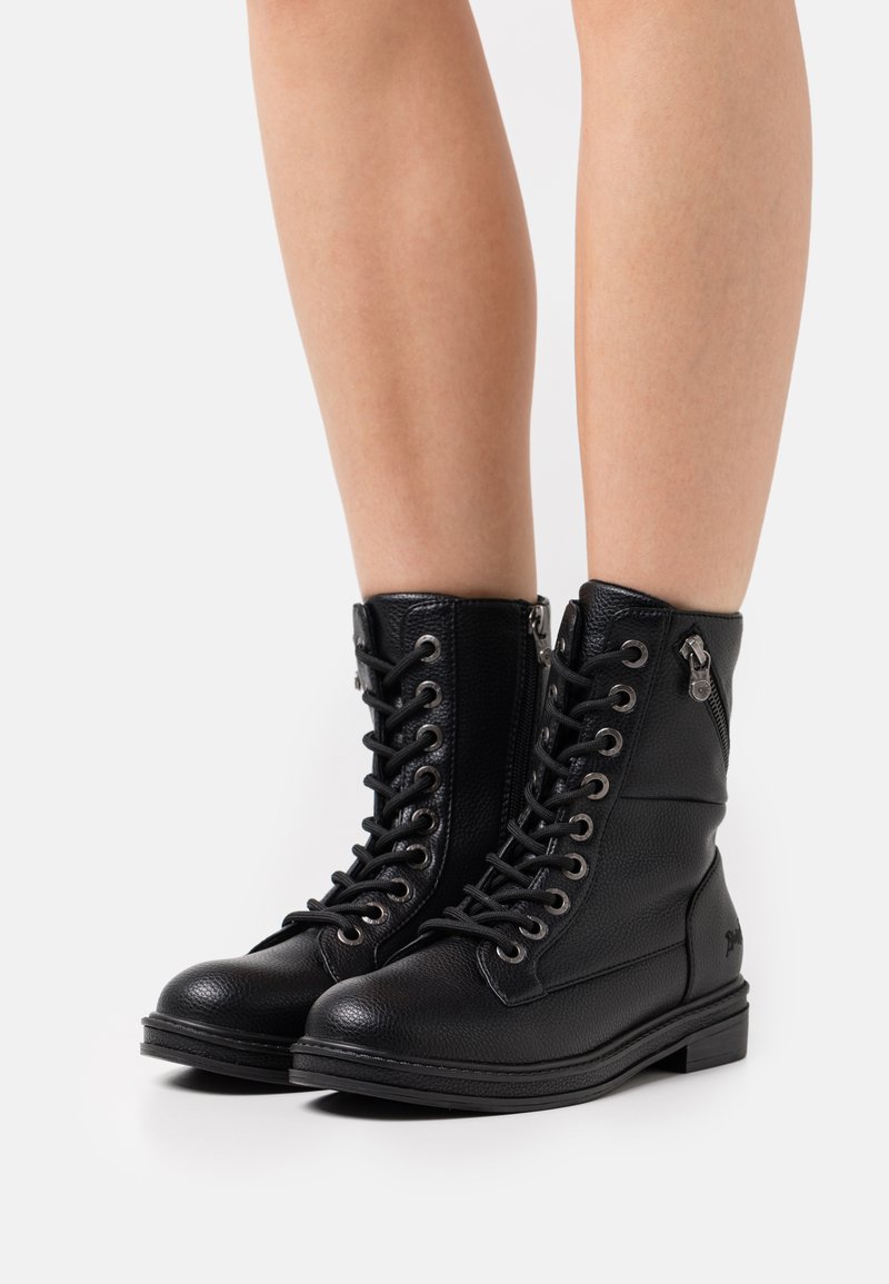 Damen Sneaker | Blowfish Malibu VEGAN KRYSTYL Schnürstiefelette black tumbleweed/schwarz - AG68441 Damen Sneaker | Blowfish Malibu VEGAN KRYSTYL Schnürstiefelette black tumbleweed/schwarz - AG68441
