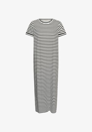 Love Copenhagen, LCDOMINIKA - Jerseykleid - pitch black and white stripe