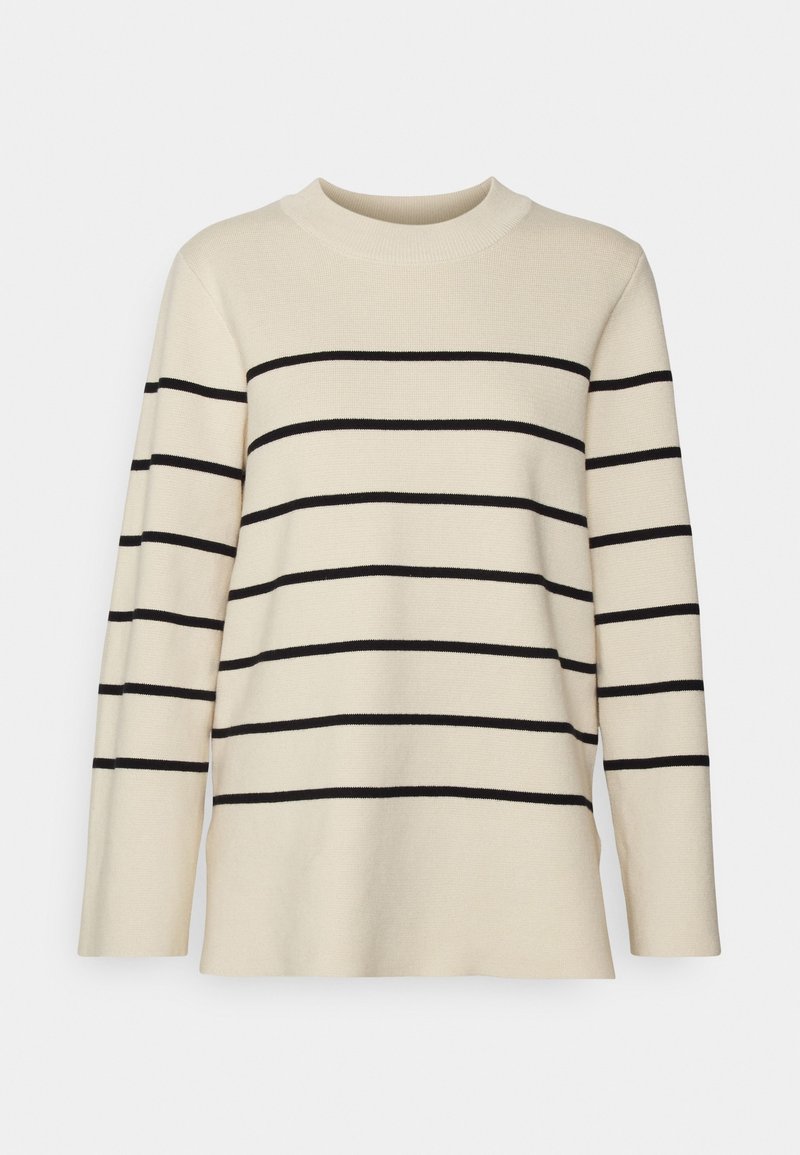 Pull Fille Gap En Coton Rayé Multicolore - Taille L, Manches Longues, Col Rond, Occasion