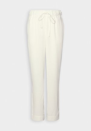 Soaked in Luxury, SHIRLEY TAPERED PANTS - Kalhoty - whisper white