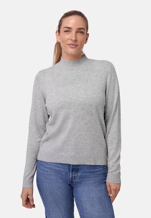Danish Endurance HERITAGE MERINO CASHMERE 1-PACK - Strickpullover - light grey
