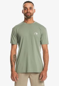 Quiksilver LAP TIME SS - T-shirt till träning - sea spray