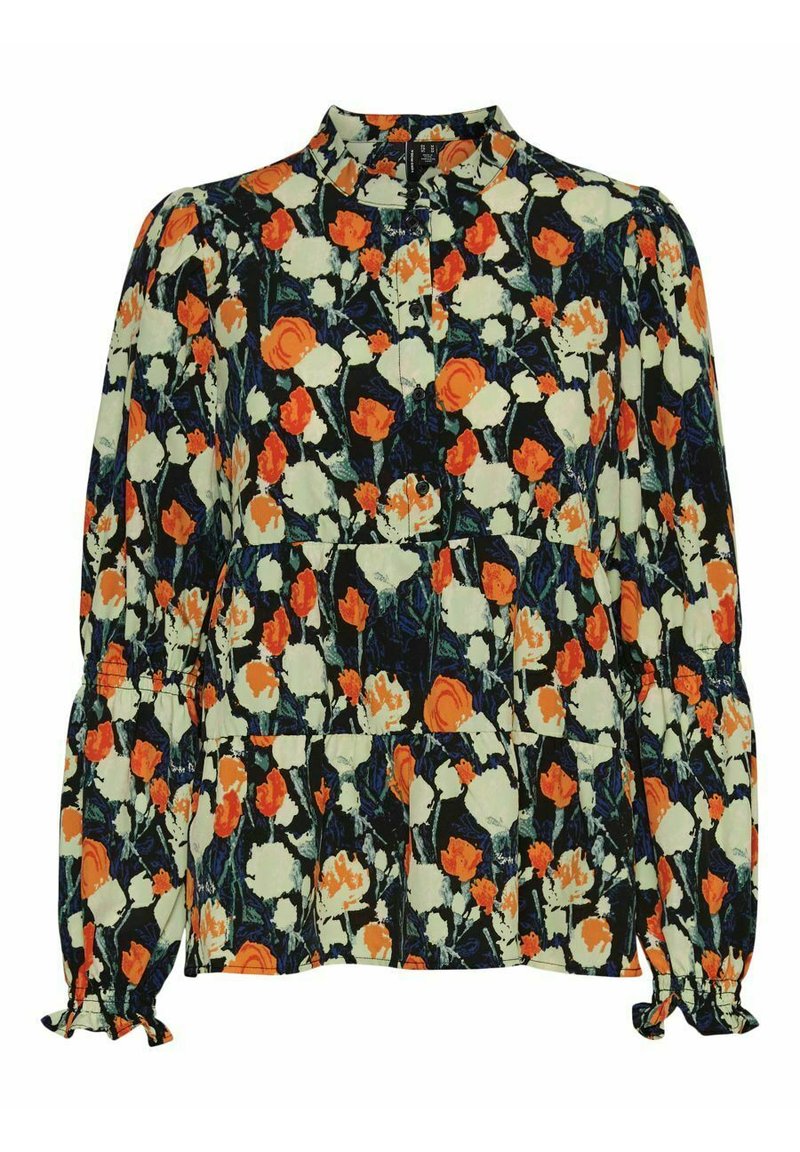 Vero Moda Blouse gemêleerd zwart Vero Moda Blouse gemêleerd zwart