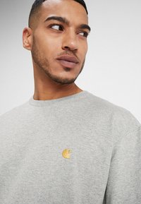 Carhartt WIP CHASE - Basic T-shirt - grey heather