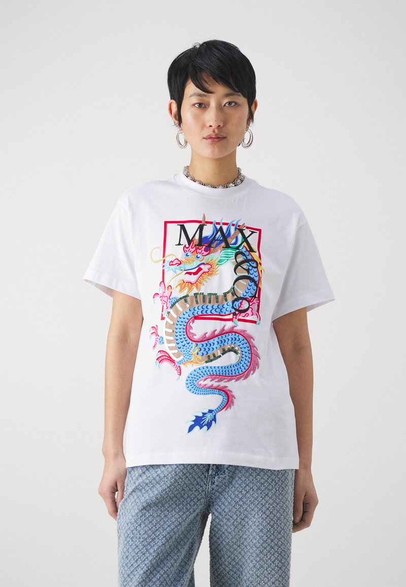 MAX&Co. LACCA - T-shirts print - white