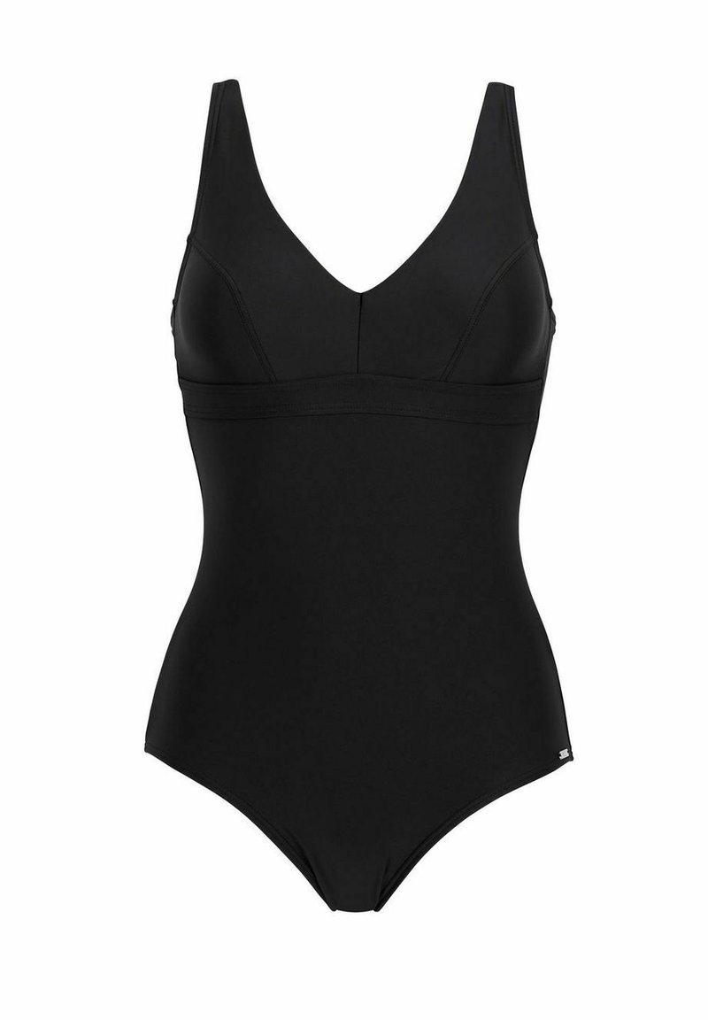 Abecita by Swegmark Capri Kanters - Baddräkt - svart - Zalando.se