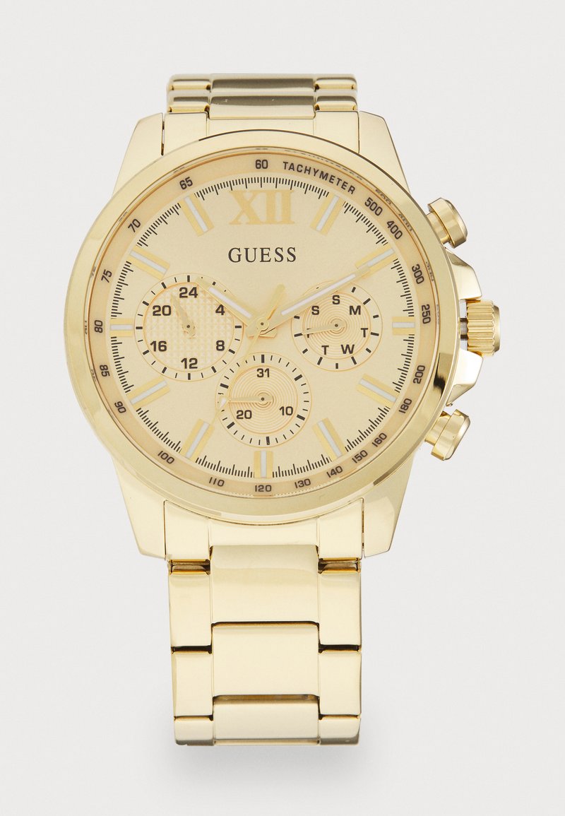 Guess WALKER - Chronograph watch - gold-coloured - Zalando