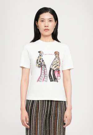 SHORT SLEEVE  - Camiseta estampada - white