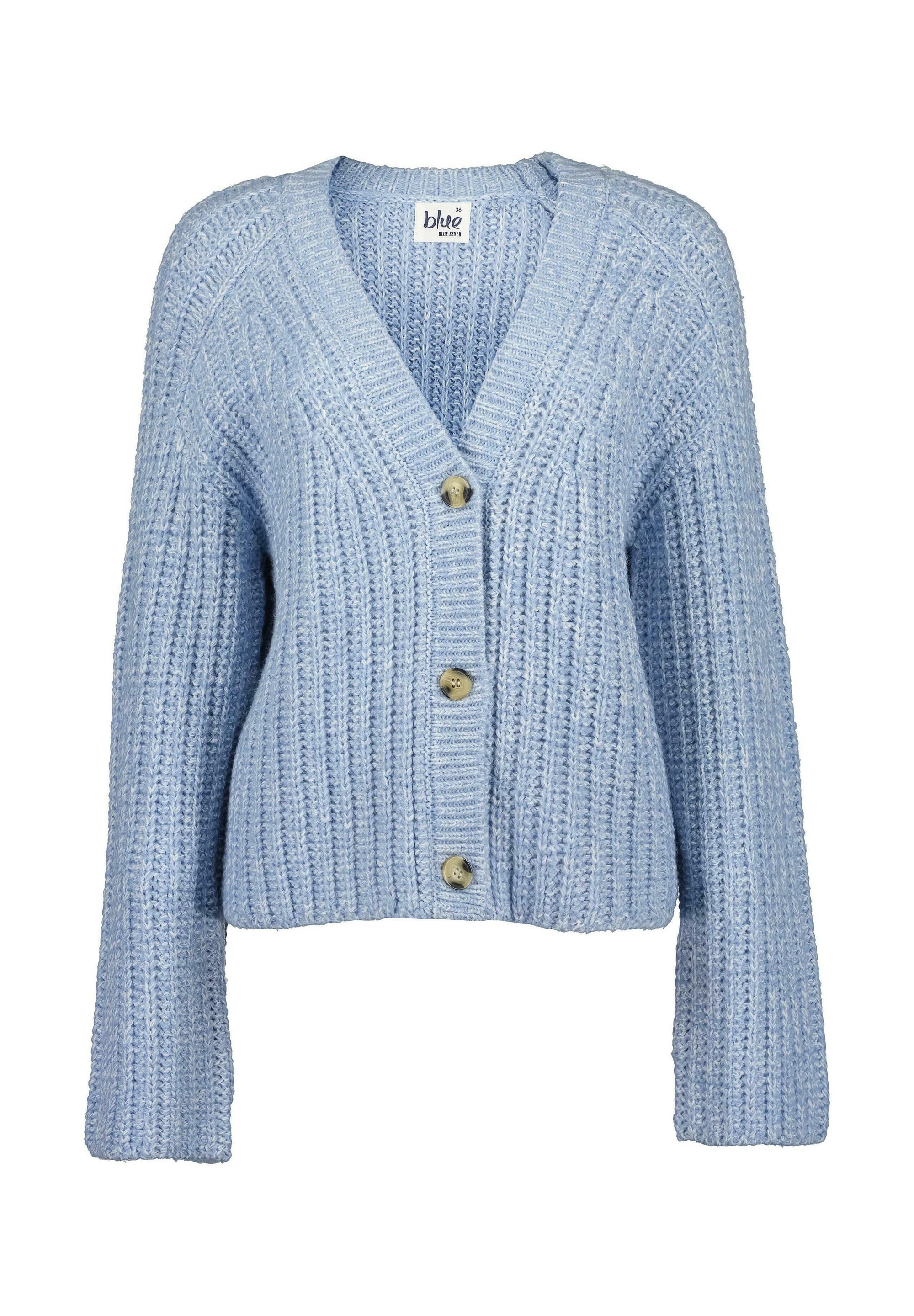 Blue Seven SPECIAL Strickjacke mittelblau/blau Zalando