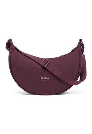 SOLVEIG MEDIUM HALF MOON - Cross body bag - berry