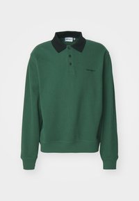 Carhartt WIP VANCE RUGBY - Langærmet T-shirt - sycamore tree/black