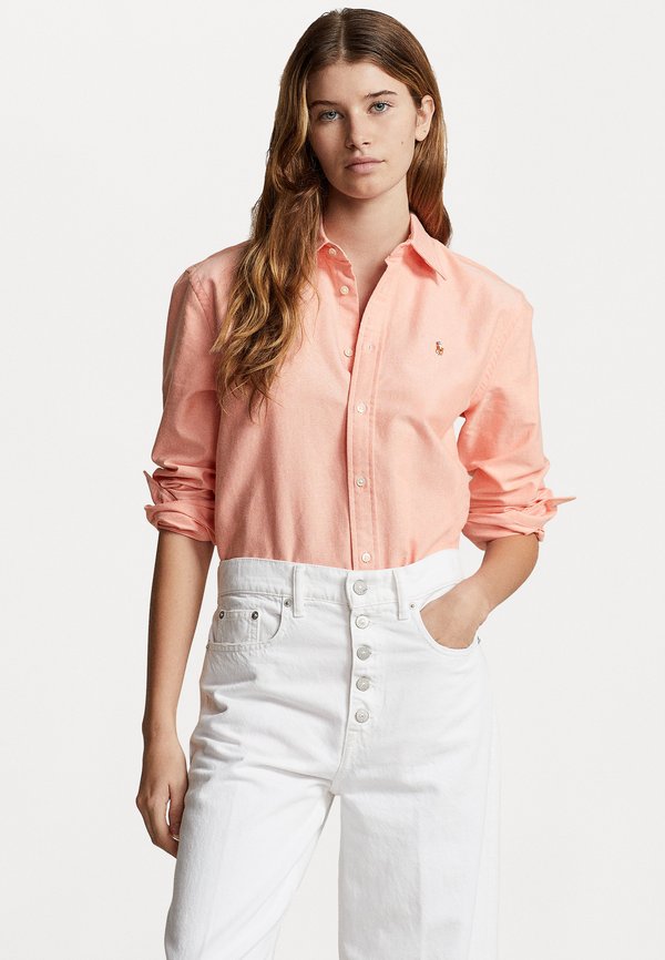 CLASSIC FIT COTTON OXFORD SHIRT - Button-down blouse - peach tree
