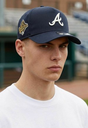 New Era, 19TWENTY   WASHED ATLANTA BRAVES - Casquette - navy