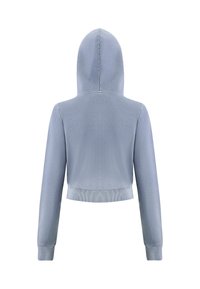 Ed Hardy WATCHINGFLY CROPPED - Zip-up sweatshirt - charcoal