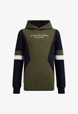 COLOURBLOCK - Hoodie - army green