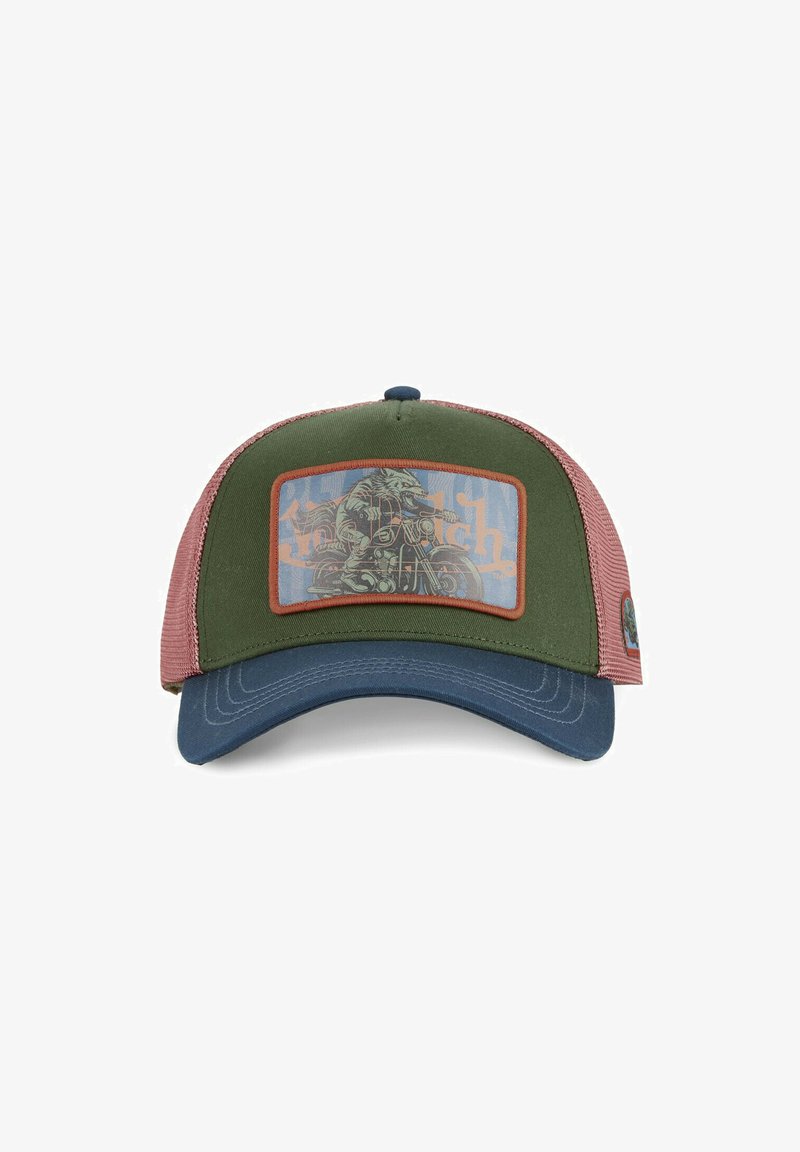 Von Dutch WOLF BIKER - Casquette - kaki