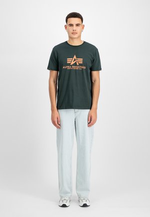 Alpha Industries, - T-shirt z nadrukiem