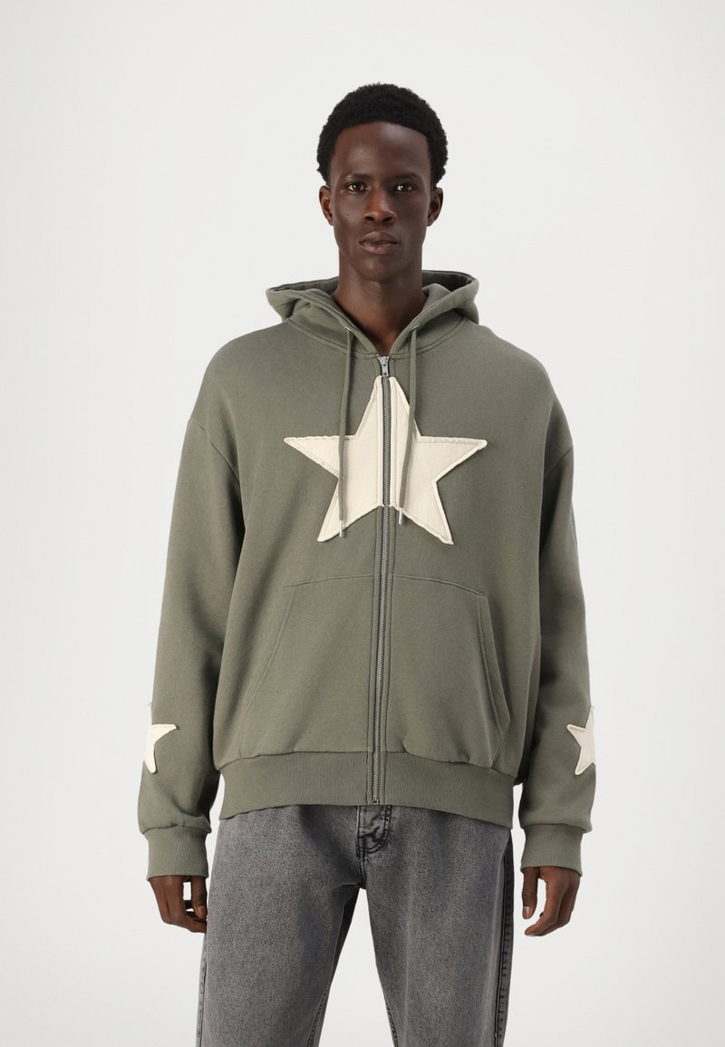 YOURTURN UNISEX - Jaka ar rāvējslēdzēju - khaki