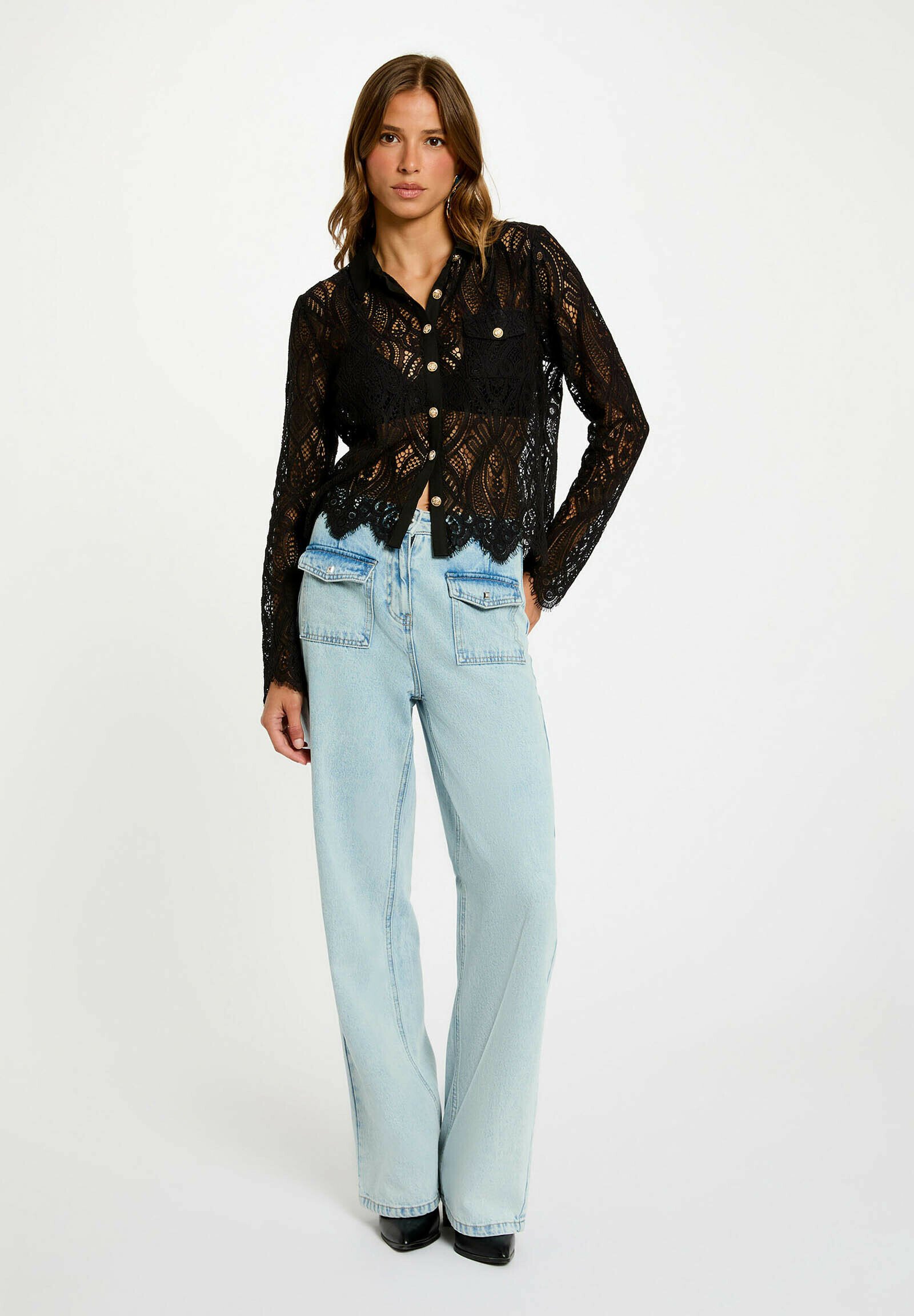 Morgan CAMICIA Camicia nero