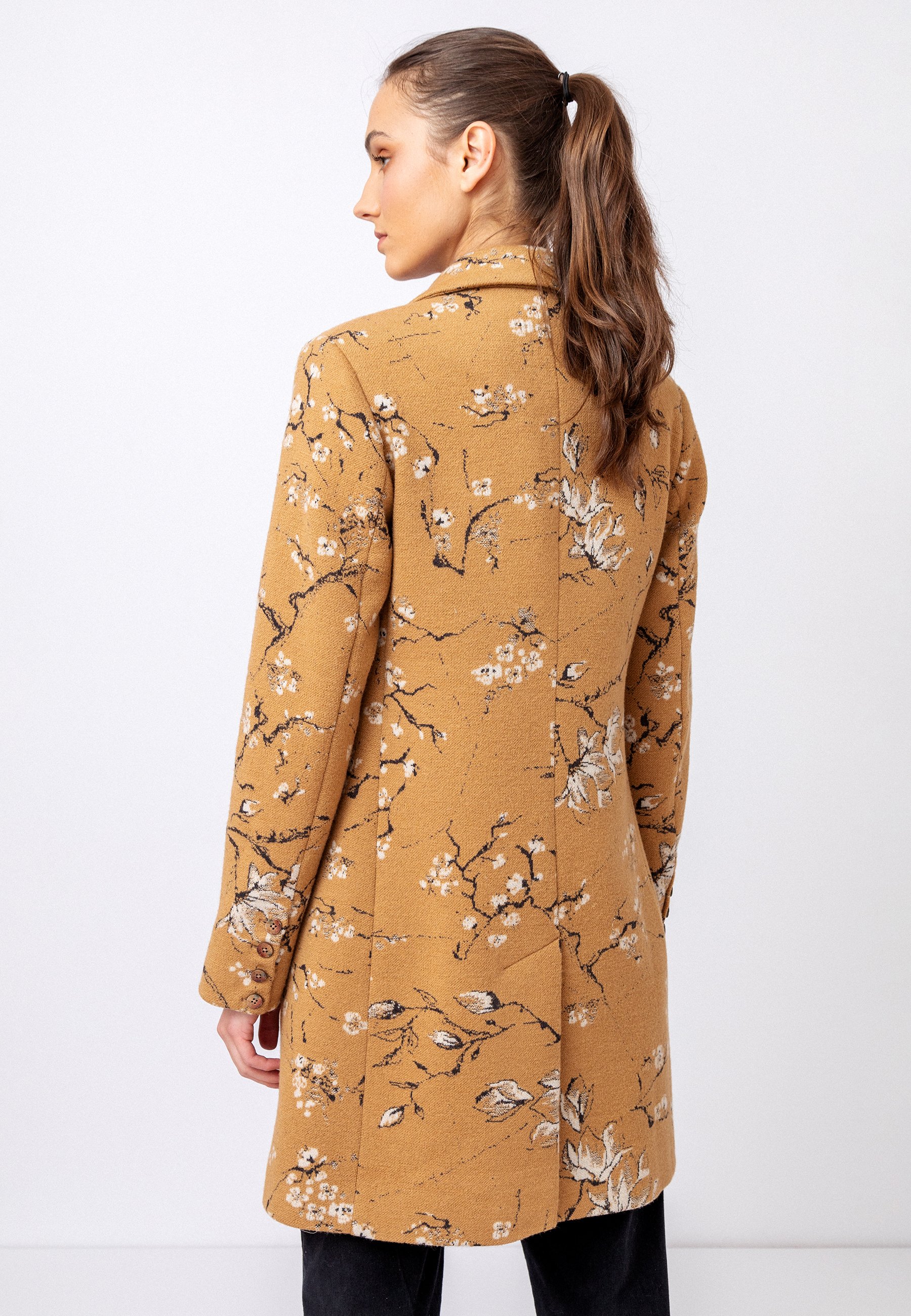 Simplee-abrigo elegante tostado claro para mujer, abrigo de lana de manga  larga a prueba de viento, a la moda, para oficina, otoño e invierno, 2020 -  AliExpress Ropa de mujer