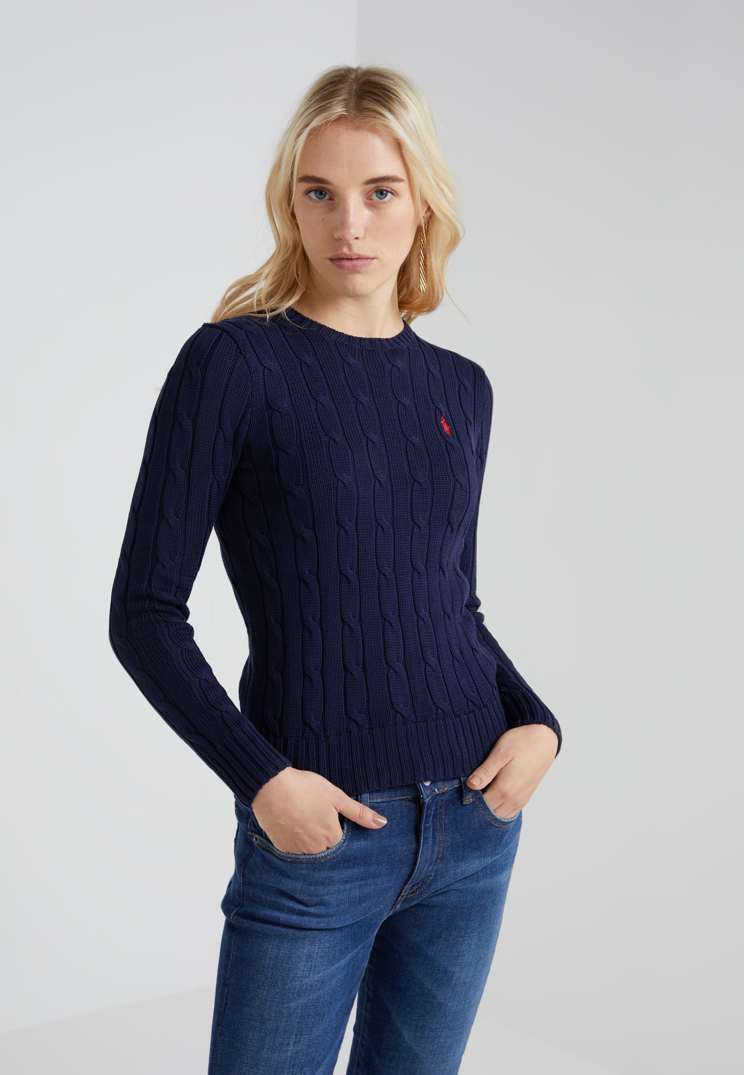 blauwe ralph lauren trui dames