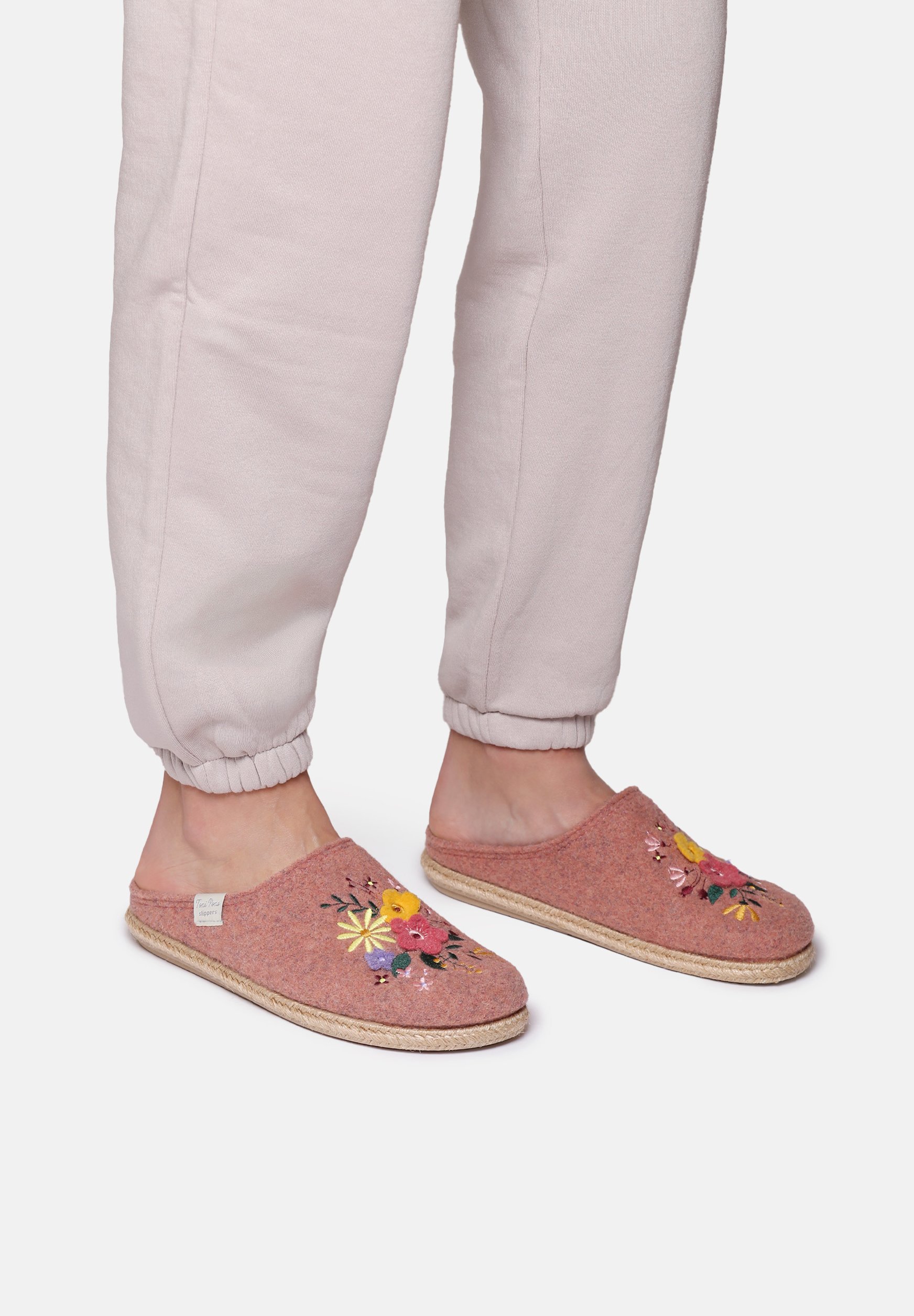Chaussons Femme Toni Pons Minsk-TK - Nylon Rembourré, Semelle Caoutchouc, Fabriqué En Espagne