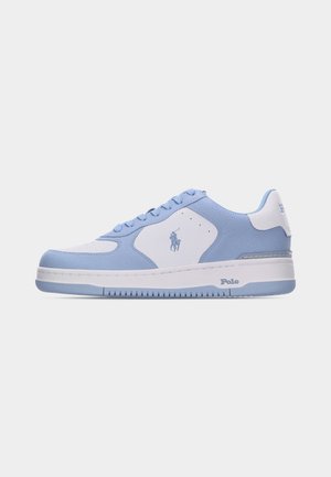 Polo Ralph Lauren, MASTERS COURT LEATHER SNEAKER - Sportcipő - cornflower blue/white