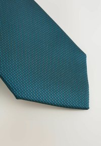 Next SLIM - TEXTURED - Cravată - teal blue