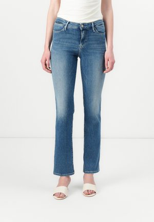 ZOLIE PANTS - Jean flare - medium blue
