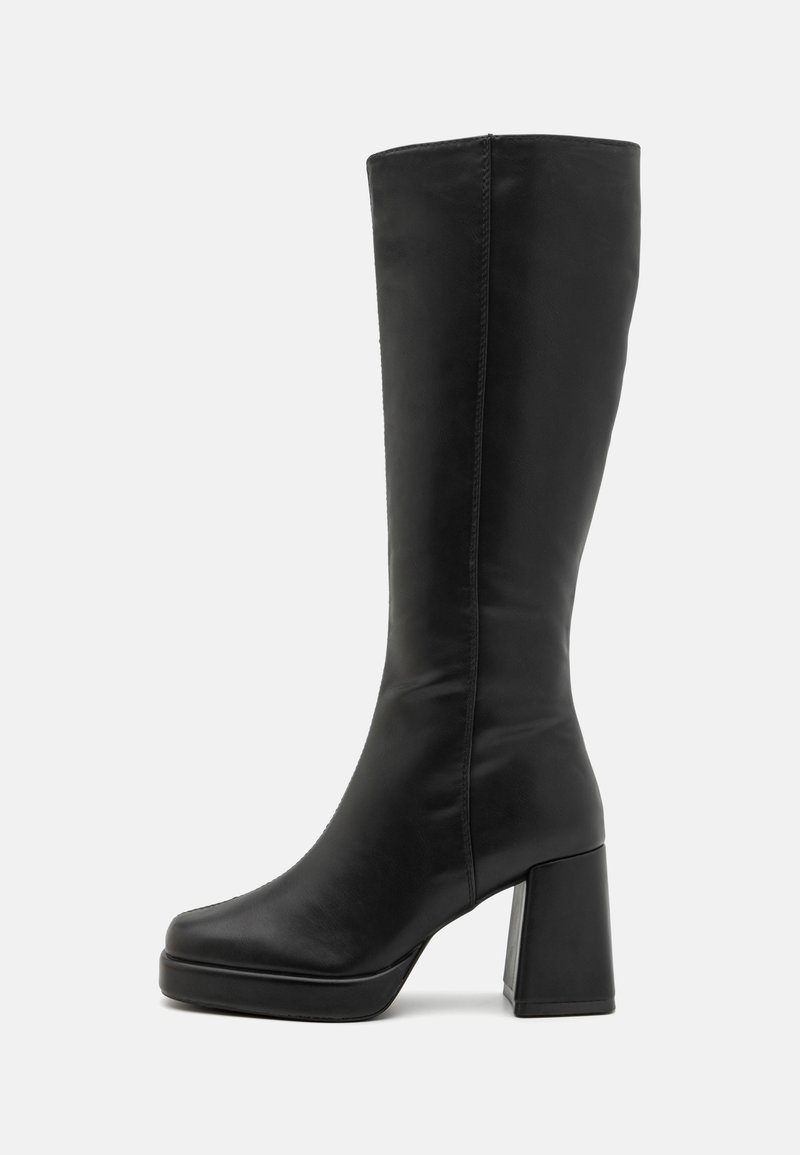 Clarks Adreena Field - Stivaletti Donna In Pelle Nera, Tacco 4,4 Cm, Chiusura A Cerniera, Suola Ortholite