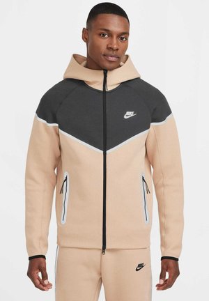 Felpa con zip - hemp anthracite black
