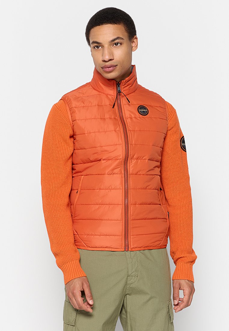 Napapijri Bodywarmer oranje Napapijri Bodywarmer oranje