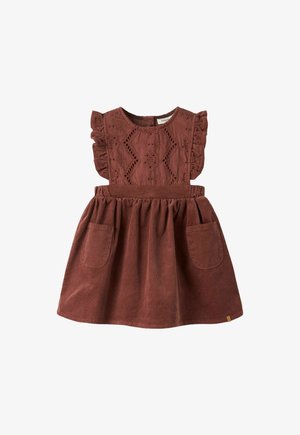Lil' Atelier, DRESS CORDUROY - Robe de jour - mahogany