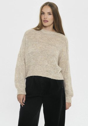 TROPEZ - Maglione - seedpearl melange
