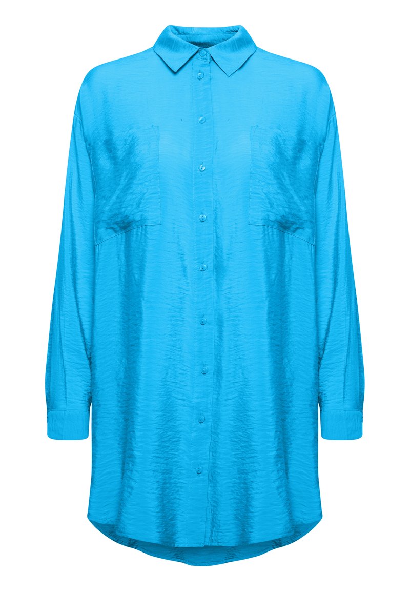 b.Young Overhemdblouse blauw