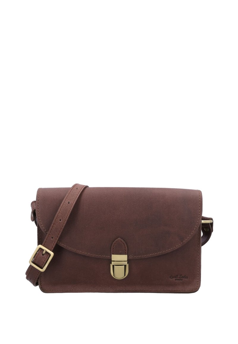 Gusti Leder ZOEY - Schoudertas - brown/bruin