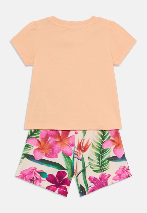 BABY ACTIVE SET - Print T-shirt - tangerine sorbet4