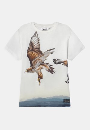 RAVENO - Print T-shirt - white