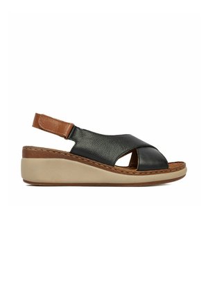 Lasocki, LASOCKI WOMEN'S SANDALS BLACK - Plateausandalette - black